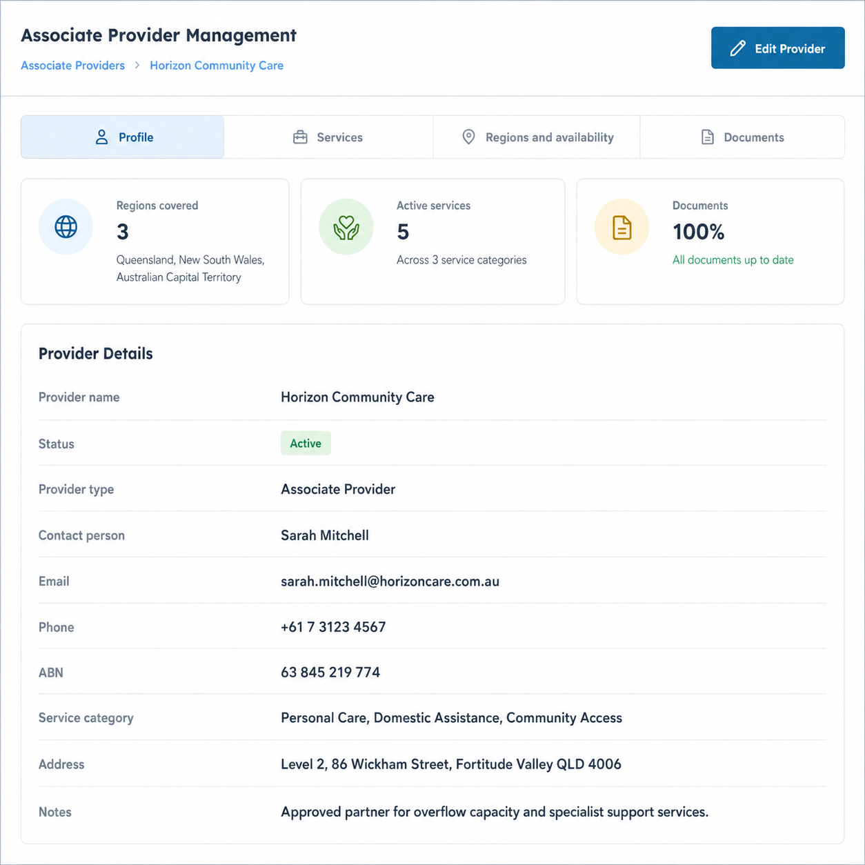 provider directory