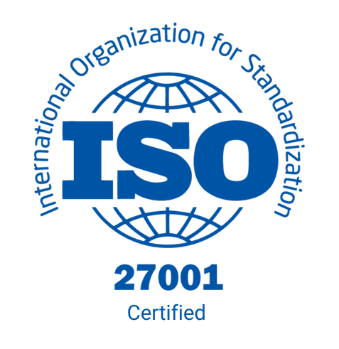 ISO 27001 Certified
