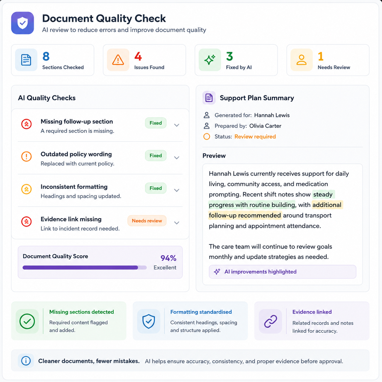 Cleaner documents 1