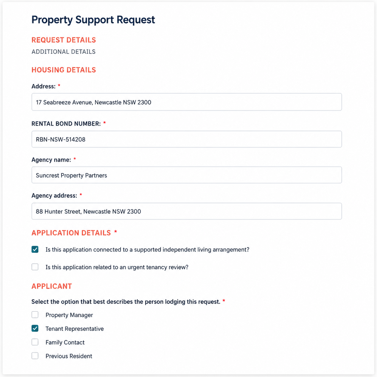Online forms for any process 1_1
