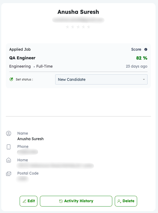 Hire Candidate